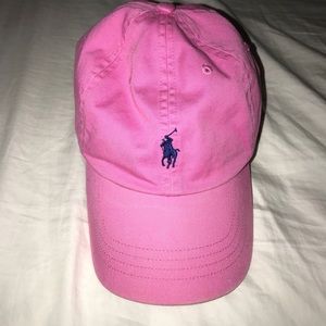 Pink Polo cap